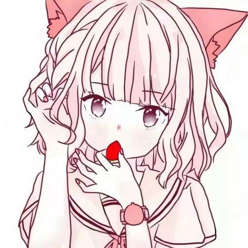 吃瓜女网红头像图片动漫,动漫风吃瓜女网红头像背后的故事